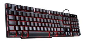 Teclado Semi Mecânico Gamer Led Usb Profissional Abnt2+ Nf