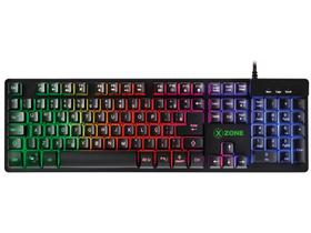 Teclado Semimecânico Gamer XZONE GTS-01 USB - ABNT2 Preto