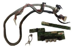 Teclado, Sensor E Cabo Flat Tv Semp Lc3210