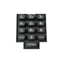 Teclado Silicone Porteiro Xpe Intelbras Maxcom Original Novo