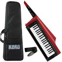 Teclado Sintetizador Controlador Korg RK-100s-2 Keytar Vermelho 37 Teclas
