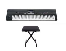 Teclado Sintetizador Korg Krome 73 Com Banqueta Kit