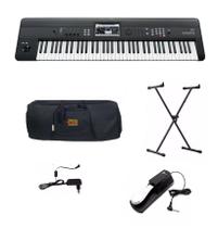 Teclado Sintetizador Korg Krome 73 Kit Gold