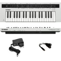 Teclado Sintetizador Yamaha Reface CS Branco 37 Teclas C/ Fonte