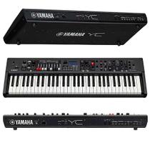 Teclado Sintetizador Yamaha YC-61 Preto Stage Keyboard c/ Drawbars