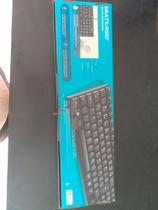 Teclado slim Multilaser silencioso