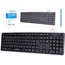 Teclado Slim Para Pc Game Jogos Trabalho Escritório