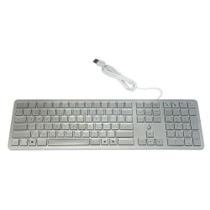 Teclado Slim Rise Mode, USB, Prata - RM-TS-FS