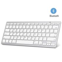 Teclado Slim sem Fio Bluetooth Português ABNT2 - Athlanta