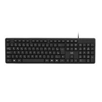 Teclado Slim Standard Com fio USB Preto Multi (Multilaser) - TC065