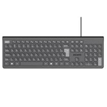 Teclado soft c/multimidia usb 2 metros - ptosf2ab - abnt2