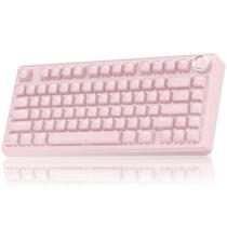 Teclado SOLAKAKA A75 Mecânico Sem Fio 75% RGB Teclado SOLAKAKA A75 Mecânico Sem Fio 75% RGB