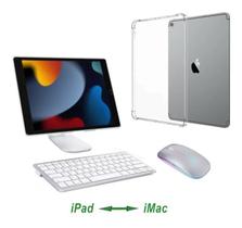 Teclado+ Suporte+ Mouse+ Capa Tpu Para iPad Air 3ª Geração