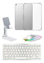 Teclado + Suporte+ Mouse + Capa Tpu Para iPad Air 3ª Geração