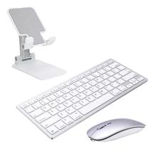 Teclado + Suporte+ Mouse + Capa Tpu Para iPad Air 5ª Geração