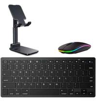 Teclado + Suporte+ Mouse + Capa Tpu Para iPad Air 5ª Geração Teclado + Suporte+ Mouse + Capa Tpu Para iPad Air 5ª Geração