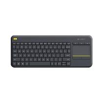Teclado Touch Keyboard K400 Plus Logitech, Cinza