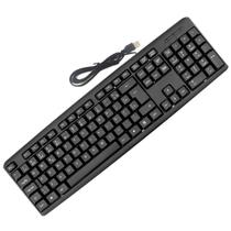 Teclado UNIVERSAL TPC-058 USB Português Brasil Cor Preto tpc058 tpc-058