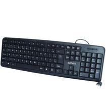 Teclado USB BK-102 Preto - Exbom