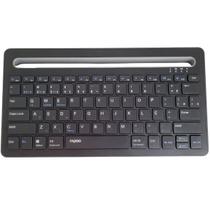 Teclado USB Bluetooth Multimidia Sem Fio Suporte Celular Teclado USB Bluetooth Multimidia Sem Fio Suporte Celular