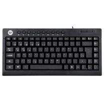 Teclado USB Bright - ABNT2 - Preto - Teclas Multimídia - 0505