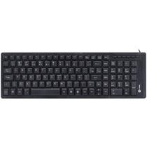 Teclado USB Chocolate Multimidia Dynamic ABNT2 1.8M Preto - DT120