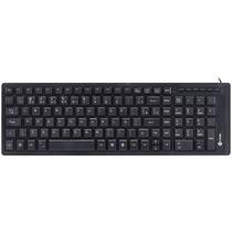 Teclado Usb Chocolate Multimidia Dynamic Abnt2 1.8M Preto -