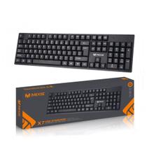 Teclado USB Com Fio PC Computador Standard X7 Mixie