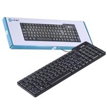 Teclado usb compacto dynamic abnt2 cabo 1.8m preto dt150
