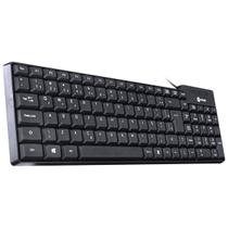 Teclado Usb Compacto Dynamic ABNT2 DT150 Preto