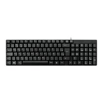 Teclado Usb Compacto Resistente Agua Tc193bu Preto Multilaser