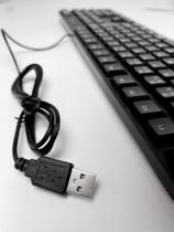 Teclado USB computador e notebook Knup teclas padrão ABNT2