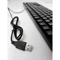 Teclado USB computador e notebook Knup teclas padrão ABNT2