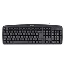 Teclado Usb Corporativo Vinik 110 Teclas ABNT2 1.8 Metros Preto