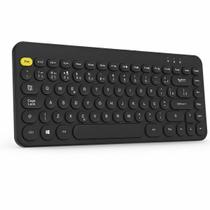 Teclado USB Dual Mode 2.4G + Bluetooth SLIM TB001 83 Teclas Teclado USB Dual Mode 2.4G + Bluetooth SLIM TB001 83 Teclas