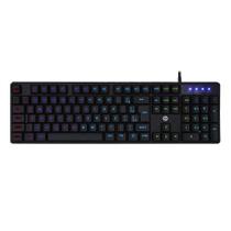 Teclado usb game membrana k300 led preto hp Teclado usb game membrana k300 led preto hp