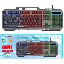 Teclado Usb Gamer Durawell Teclado Iluminado