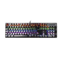 Teclado USB Gamer Mecanico GK100 LED Preto HP