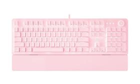 Teclado USB Gamer Mecanico Maxpower Sakura Edition MK853 RGB Rosa Fantech