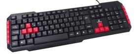 Teclado USB Goldentec GT TGaming Preto/Vermelho - Goldentec Acessorios
