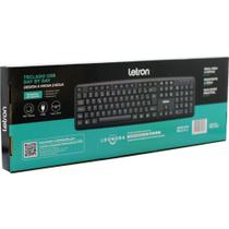 Teclado usb letron padrao day by day pt - LEONORA