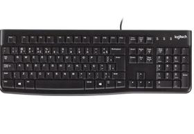 Teclado USB Logitech K120 ABNT2 Preto