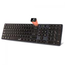 Teclado USB Multimídia ABNT2 SlimStar SS126 Preto