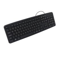 Teclado USB Multimídia KB-M40BK Preto C3Tech