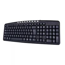 Teclado usb multimídia preto kb2237-2 bk - c3 tech