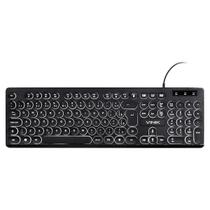 Teclado Usb Multimídia Slim Chocolate Led Branco 1.8m TC200 Teclado Usb Multimídia Slim Chocolate Led Branco 1.8m TC200