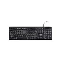 Teclado Usb Multimídia Slim Chocolate Led Branco 1.8m TC200 Teclado Usb Multimídia Slim Chocolate Led Branco 1.8m TC200