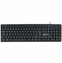 Teclado USB Padrão ABNT2 107 Teclas MN8236 Monocron Preto Teclado USB Padrão ABNT2 107 Teclas MN8236 Monocron Preto