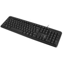 Teclado USB padrão ABNT2 preto Maxprint