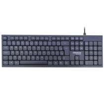 Teclado USB Para Computador Notebook - Silencioso Teclas Macias - ABNT2 - Oberon
